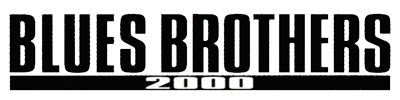 Blues Brothers 2000 logo for Nintendo 64